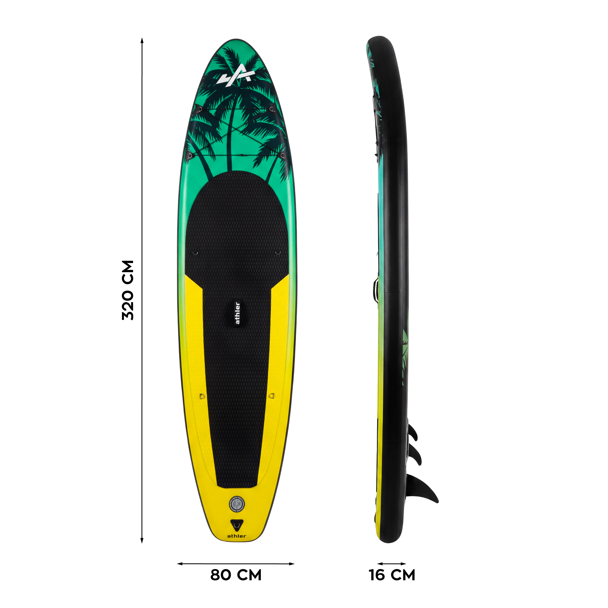 SUP Athler wymiary