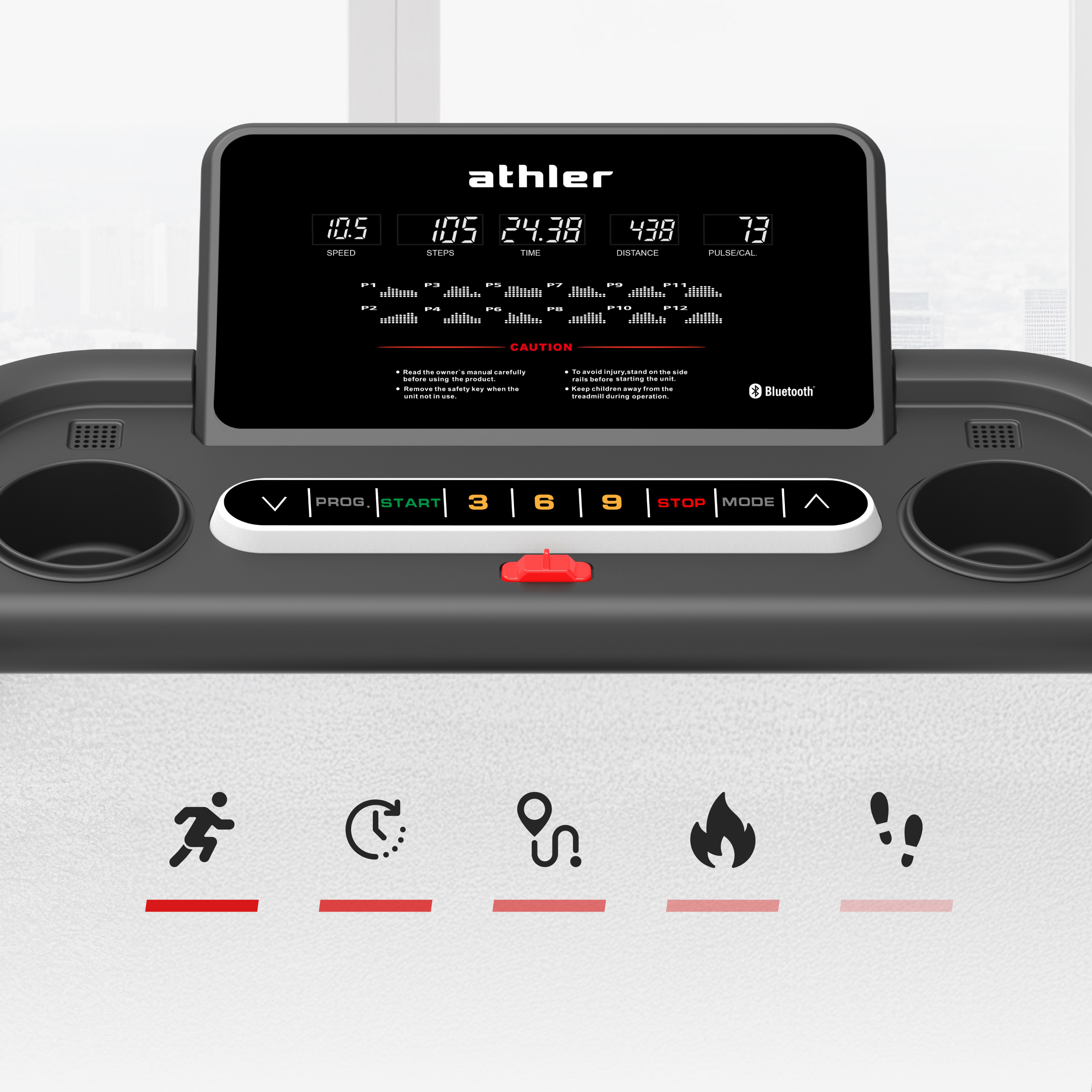 Athler Impala 40 wyświetlacz