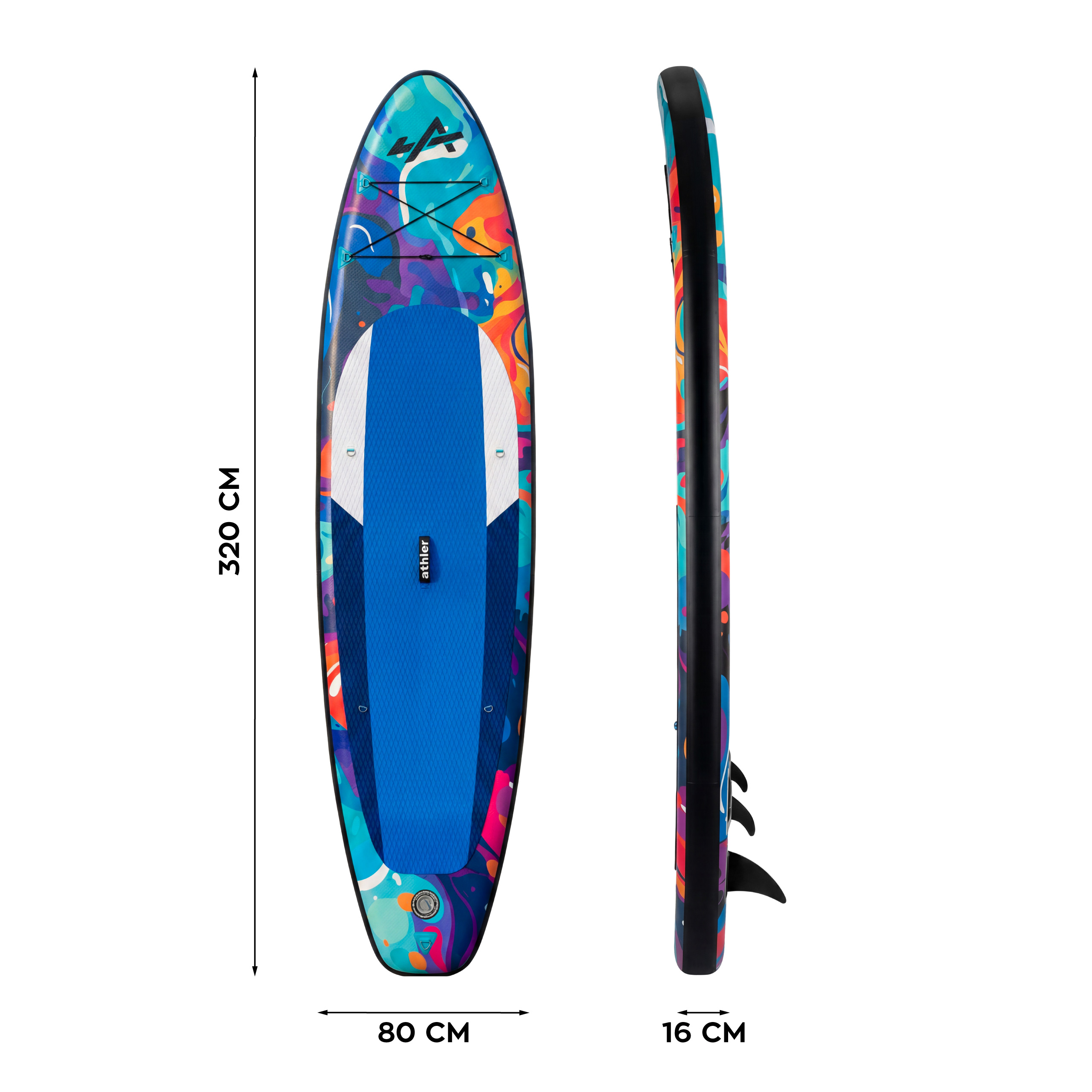 SUP Athler wymiary