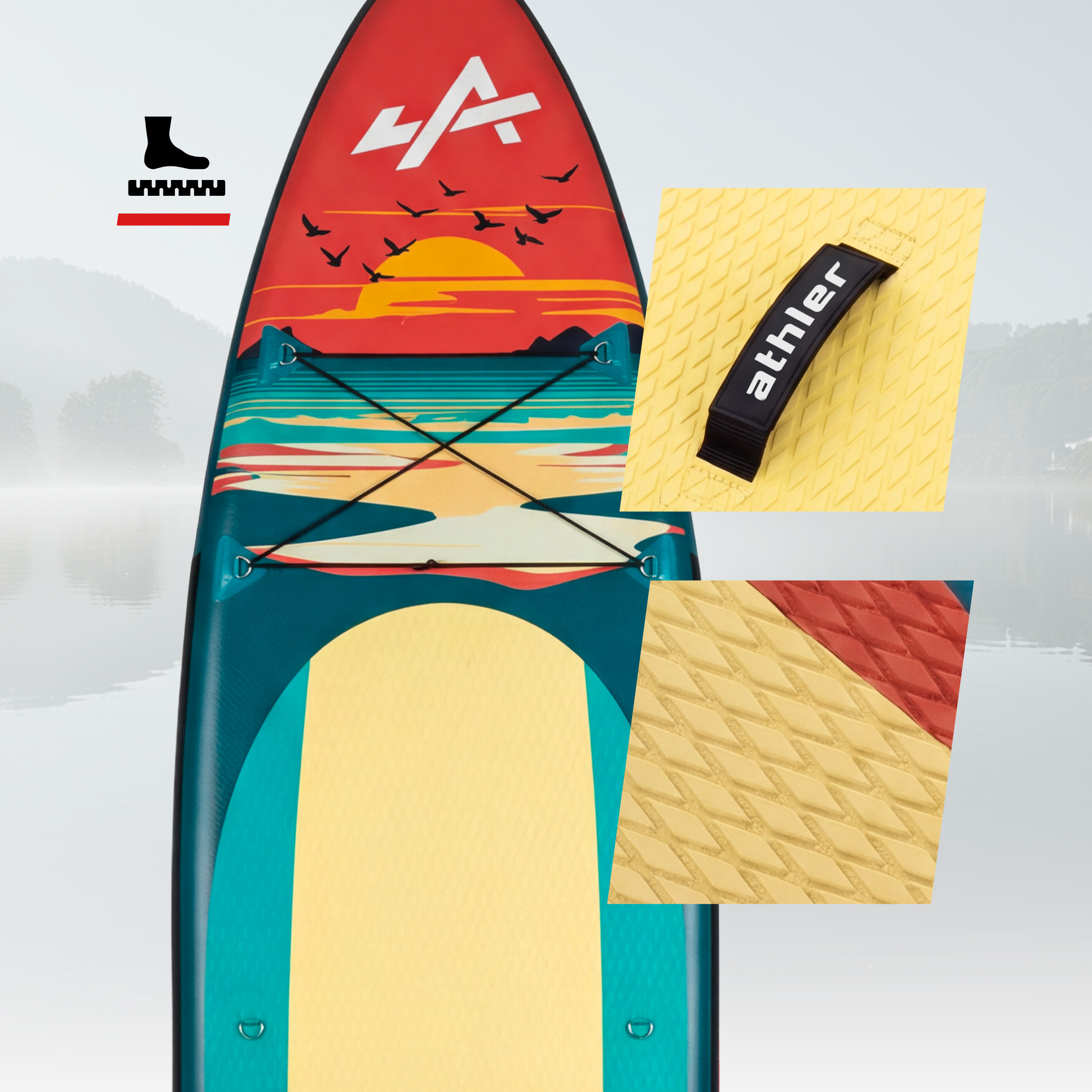 Deska antyposlizgowa